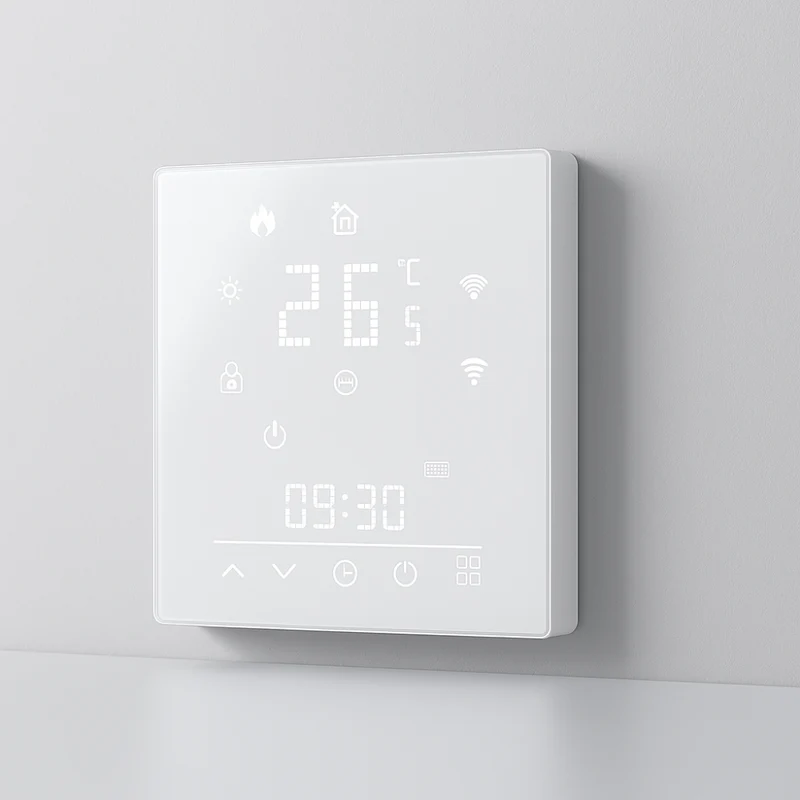 Thermostat Connectée WIFI Matter Tuya - Chauffage électrique, gaz & plancher chauffant