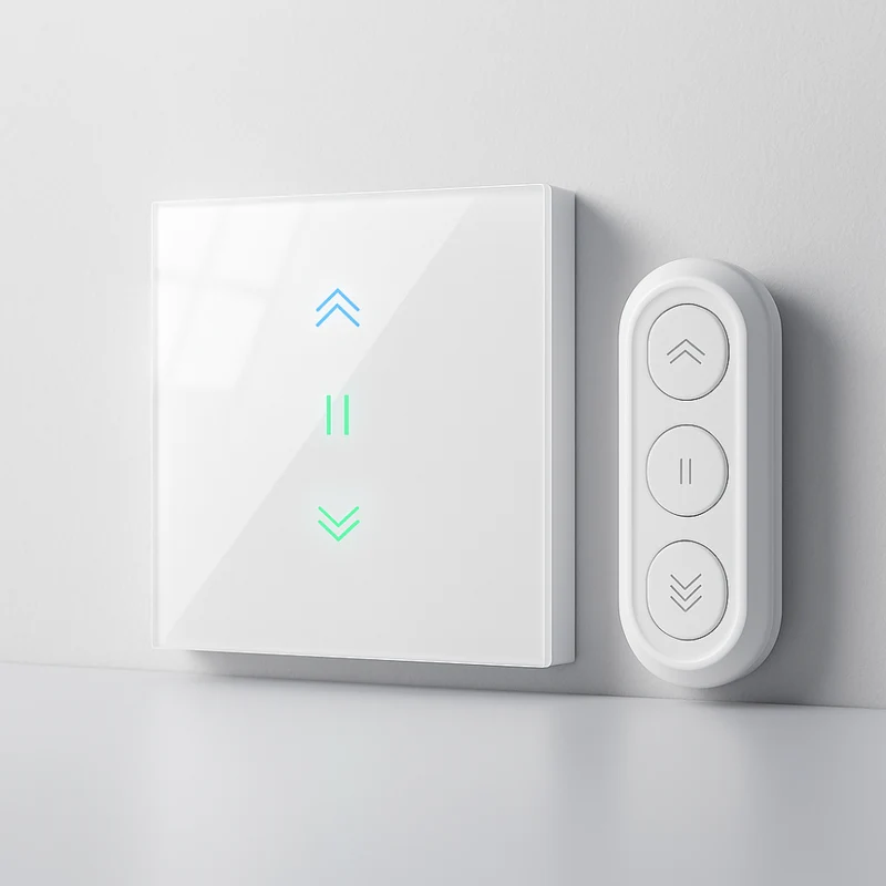 Interrupteur Volet Roulant Connecté WIFI Tuya avec Télécommande - Alexa/Google Home