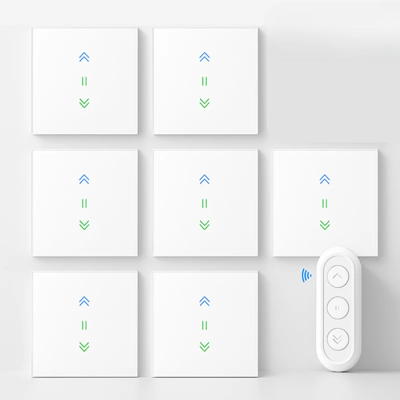 Interrupteur Volet Roulant Connecté WIFI Tuya avec Télécommande - Alexa/Google Home