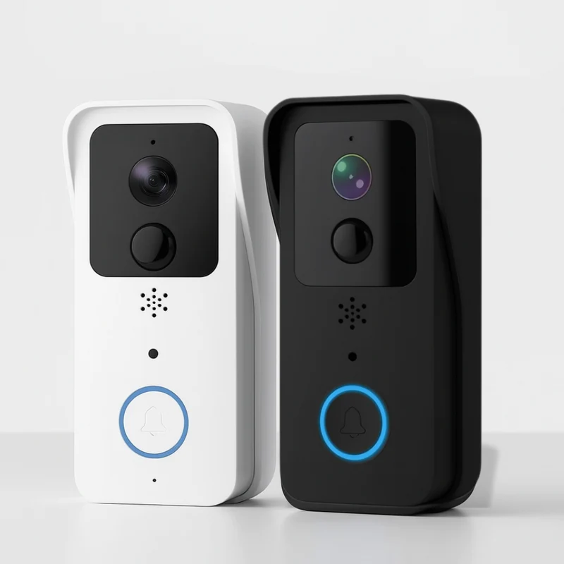 Sonnette vidéo sans fil 1080P Tuya – Visiophone WiFi connecté avec caméra Full HD