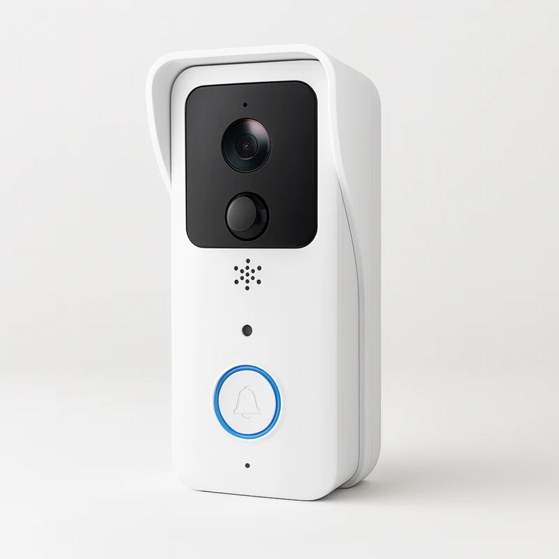 Sonnette vidéo sans fil 1080P Tuya – Visiophone WiFi connecté avec caméra Full HD