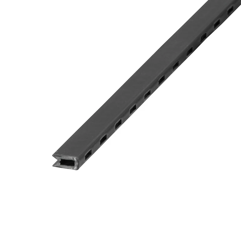 Insulation profile, PVC, black