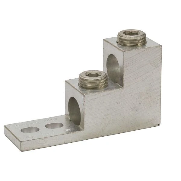 LUG MECHANICAL 2C #350 MCM TO #6 CU/AL 2 X 3/8" HOLE