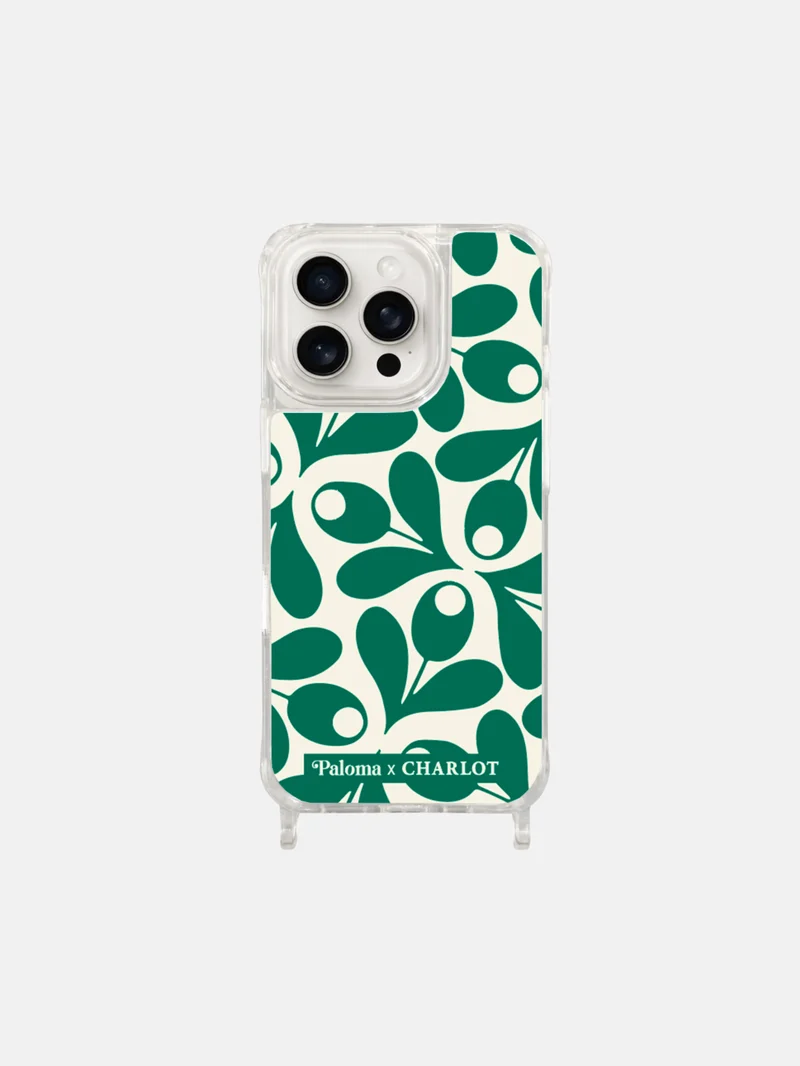 Coque Sintra Vert + Bandoulière Scrunchie Paloma x CHARLOT