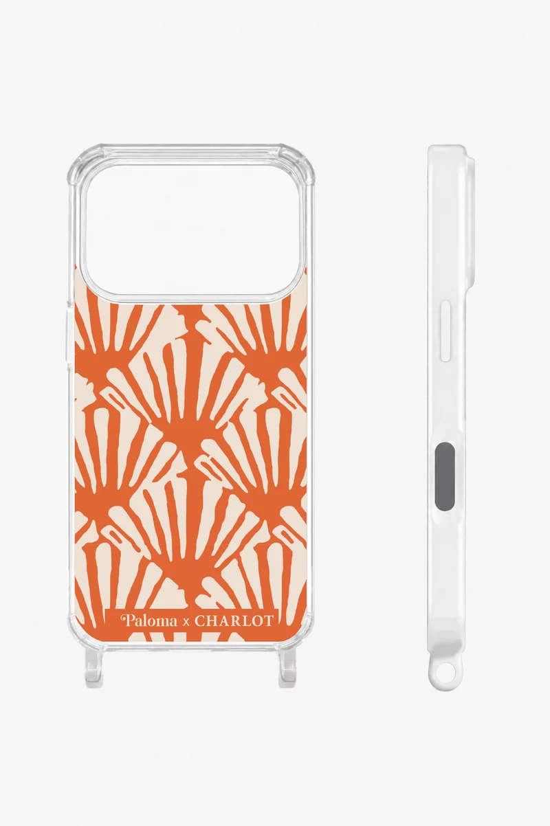 Coque Coquillage + Bandoulière Scrunchie Paloma x CHARLOT