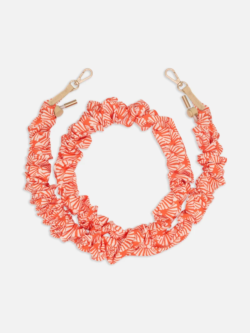 Coque Coquillage + Bandoulière Scrunchie Paloma x CHARLOT