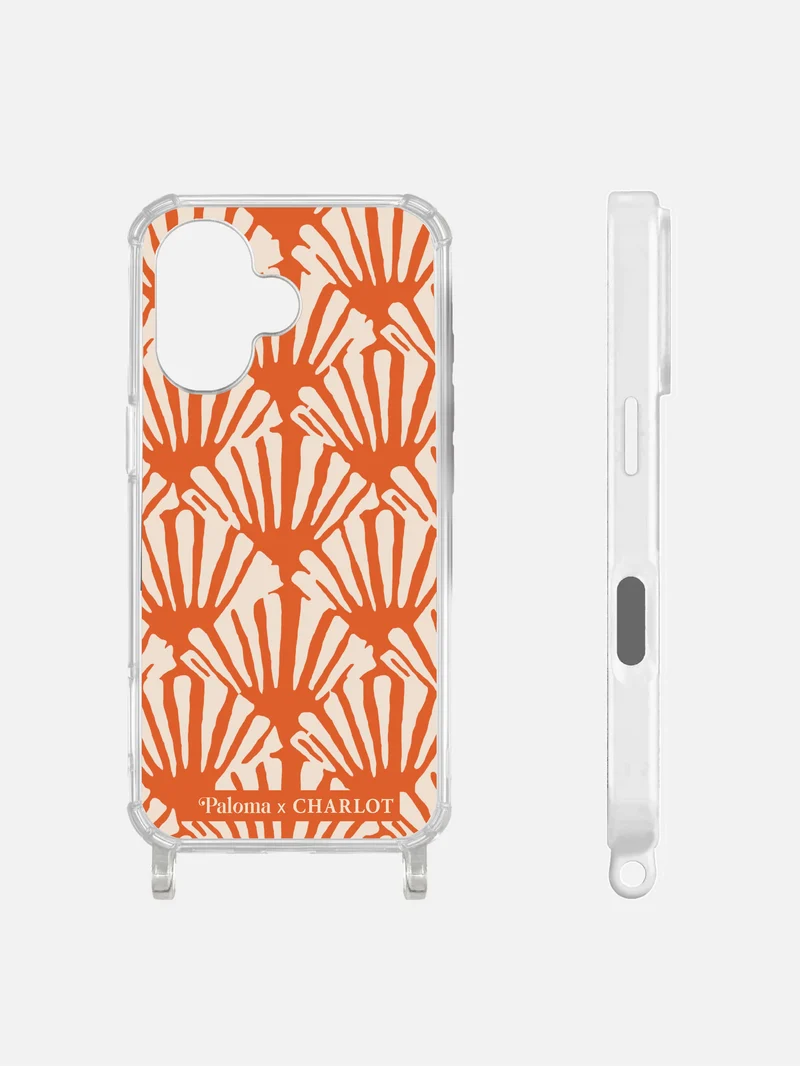 Coque Coquillage + Bandoulière Scrunchie Paloma x CHARLOT