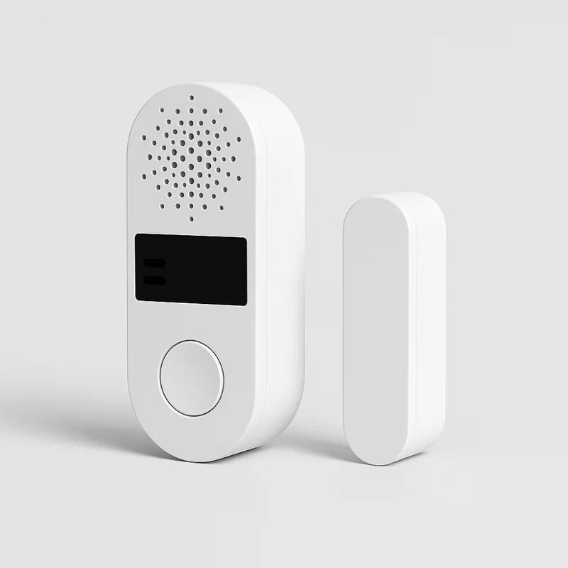 Détecteur d'Ouverture Porte & Fenêtre Connecté WIFI/Zigbee Tuya avec Alarme