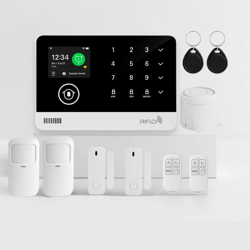 Kit Alarmes Maison Connectée WIFI/GSM - Système Sécurité Tuya