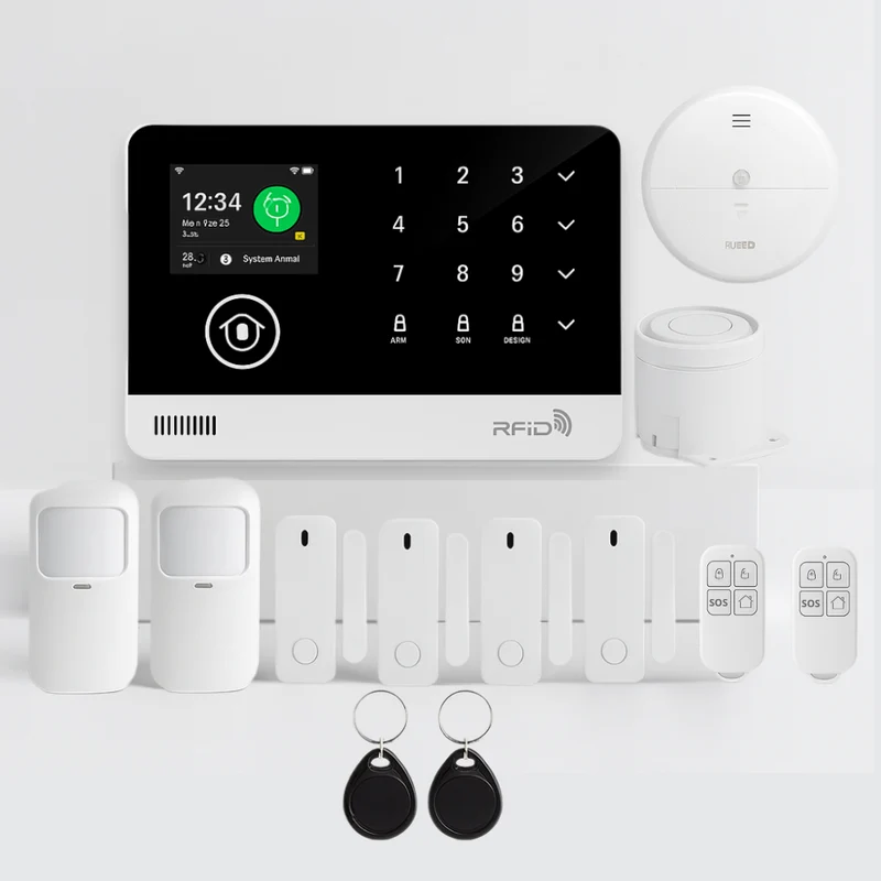Kit Alarmes Maison Connectée WIFI/GSM - Système Sécurité Tuya