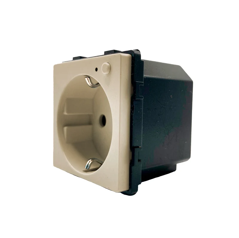 Smartify vPRO Módulo Tomada Inteligente Zigbee c/ Medidor de Energia Dourado - SYPMTEZBDR