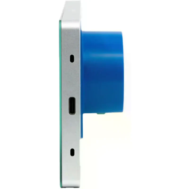 Shelly Wall Display X2i - Painel Controlo 6.95 WiFi 6 Relé 5A Prateado
