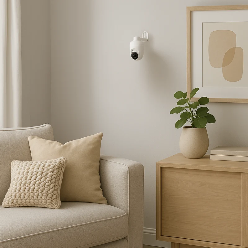Caméra de Surveillance Intérieur PTZ 4K Tuya (8MP) | Suivi automatique & Vision nocturne