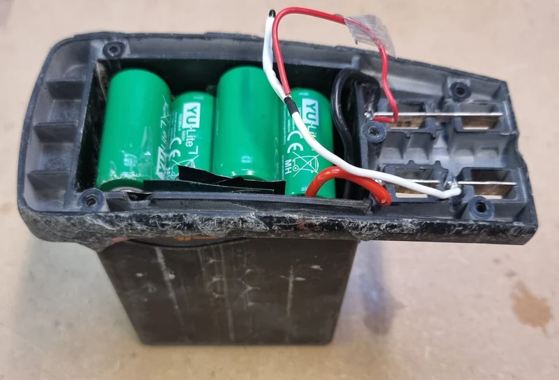 Reconditionnement batterie SPIT 328 24V 3000mAh NiMH