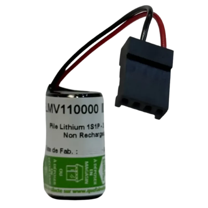 Pile LMV110000 3V 950mAh 1/2AA pour MicroLogix 1100