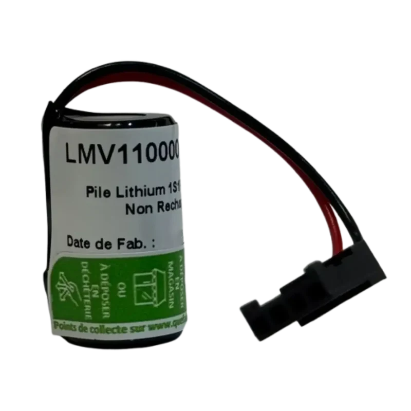 Pile LMV110000 3V 950mAh 1/2AA pour MicroLogix 1100