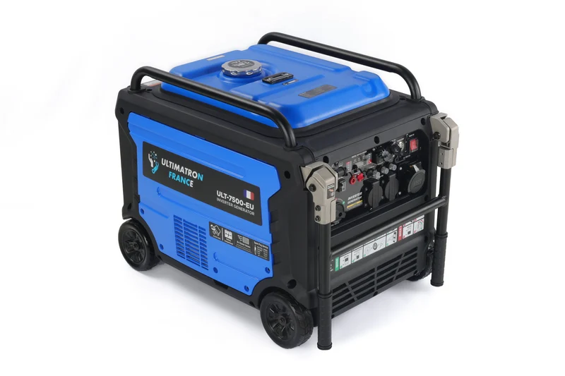 Groupe électrogène inverter essence ULTIMATRON ULT-7500-EU – 7200W / 7500W avec démarrage électrique