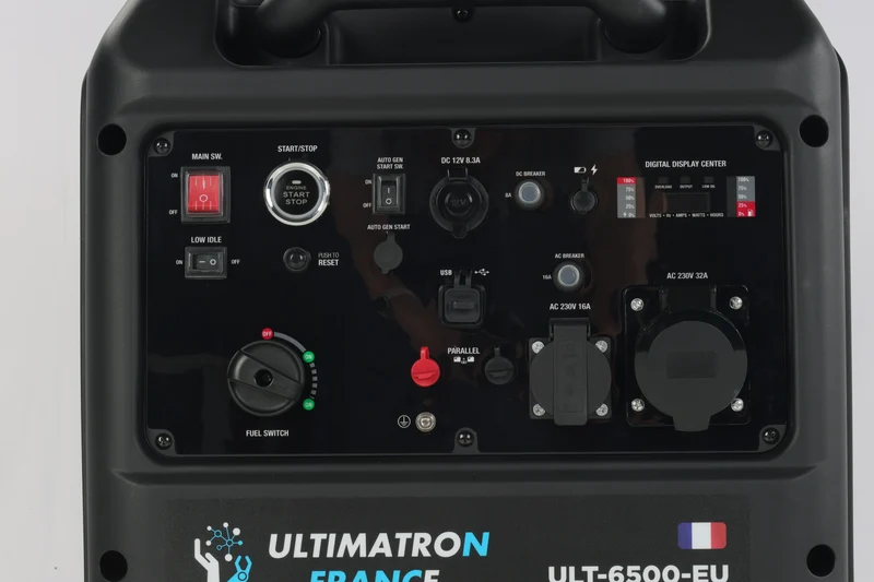 Groupe électrogène inverter essence ULTIMATRON ULT-6500-EU – 6200W / 6500W avec démarrage électrique