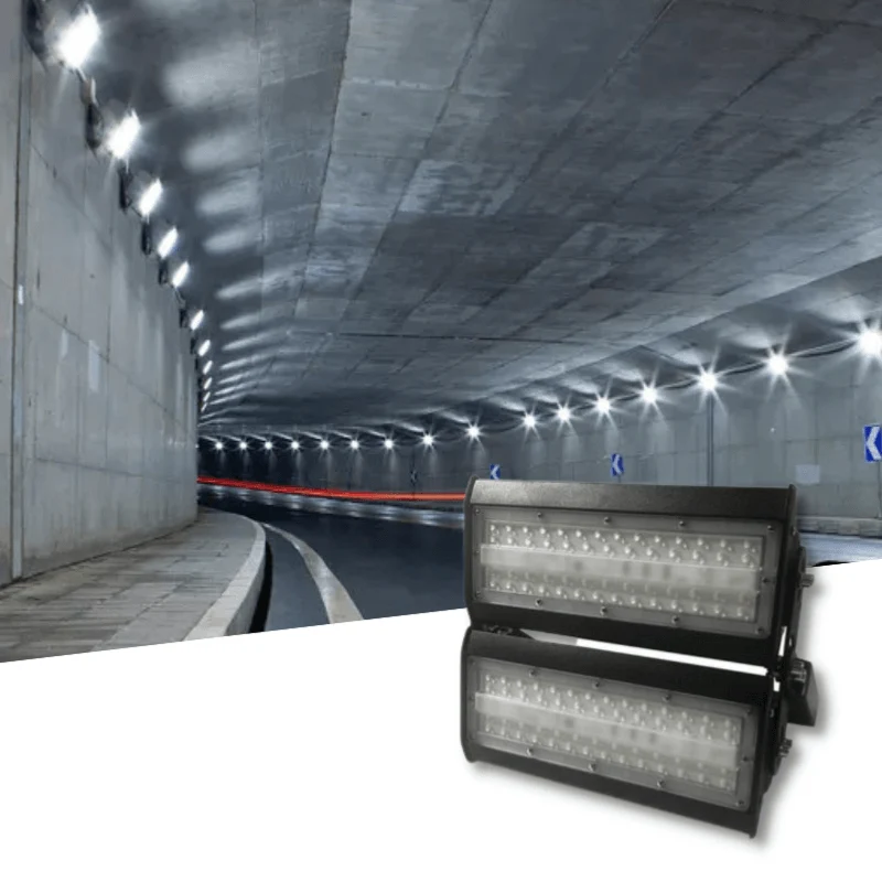 Projecteur LED Industriel 100W IP65 Noir