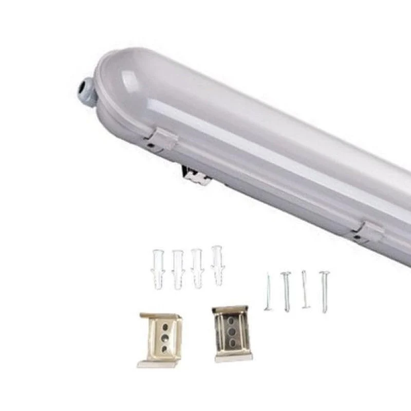 Réglette LED étanche 150cm 55W IP65 avec détecteur
