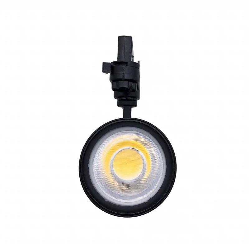 Spot LED sur Rail 30W 80° Compact Triphasé NOIR