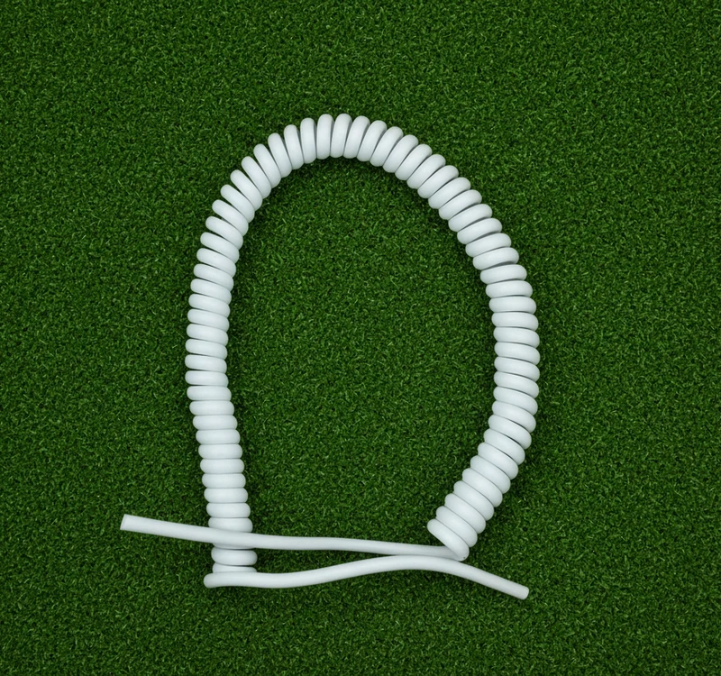 2 Core 1.5sqmm White Coiled LSZH Power Cable