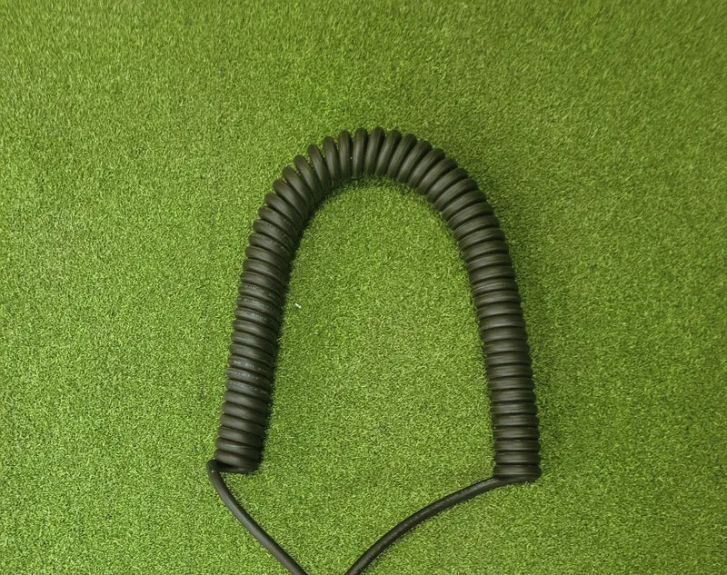 2 Core 1.5sqmm Black Coiled LSZH Power Cable