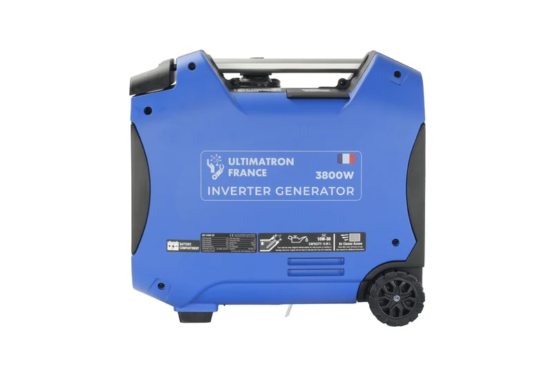 Groupe électrogène inverter essence ULTIMATRON ULT-3800-EU – 3500W / 3800W sinusoïde pure avec démarrage électrique