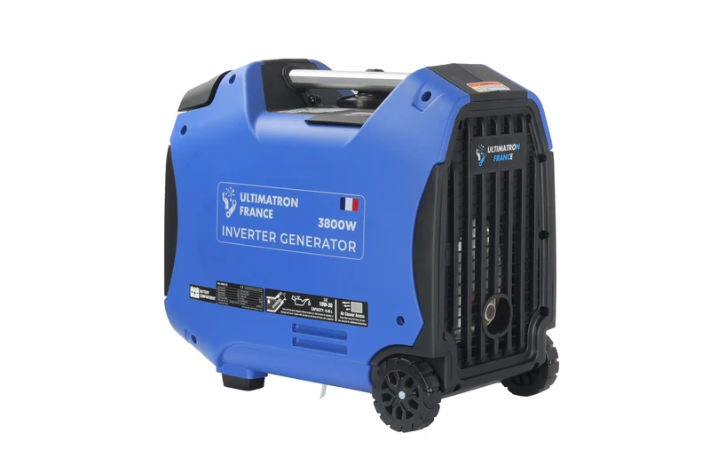 Groupe électrogène inverter essence ULTIMATRON ULT-3800-EU – 3500W / 3800W sinusoïde pure avec démarrage électrique