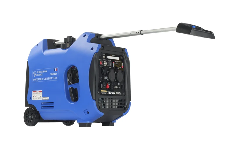 Groupe électrogène inverter essence ULTIMATRON ULT-3800-EU – 3500W / 3800W sinusoïde pure avec démarrage électrique