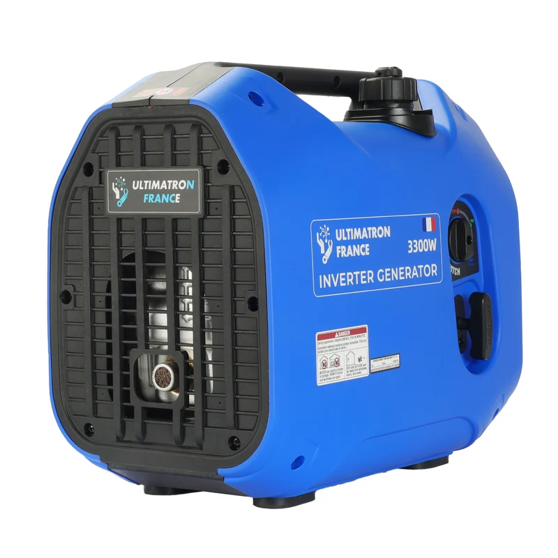 Groupe électrogène inverter essence ULTIMATRON ULT-3300-EU – 3000W / 3300W sinusoïde pure portable