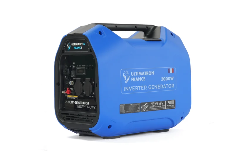 Groupe électrogène inverter essence ULTIMATRON ULT-2000-EU – 1800W / 2000W sinusoïde pure portable