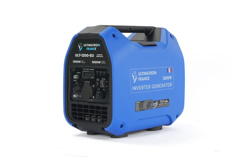 Groupe électrogène inverter essence ULTIMATRON ULT-1200-EU – 1000W / 1200W sinusoïde pure portable