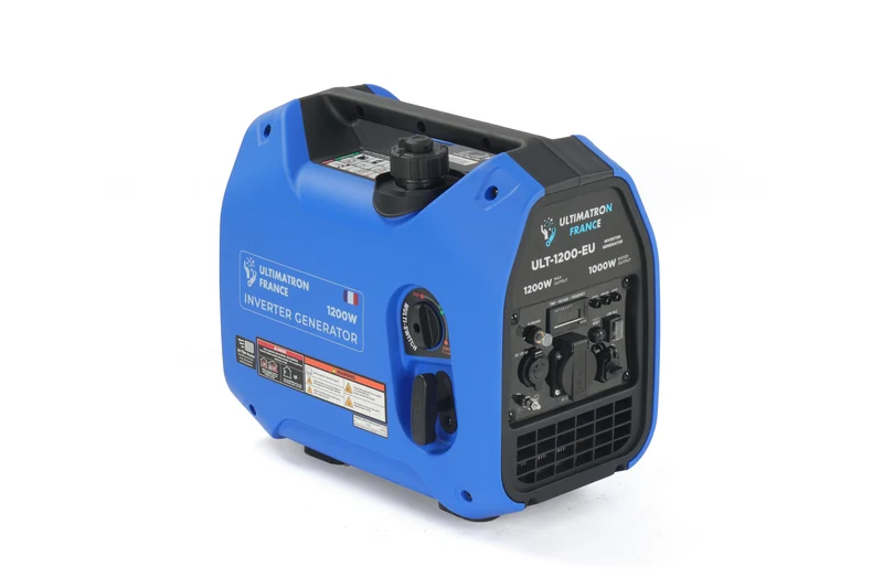 Groupe électrogène inverter essence ULTIMATRON ULT-1200-EU – 1000W / 1200W sinusoïde pure portable