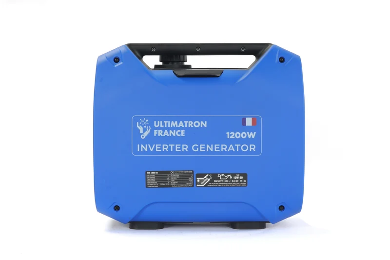 Groupe électrogène inverter essence ULTIMATRON ULT-1200-EU – 1000W / 1200W sinusoïde pure portable