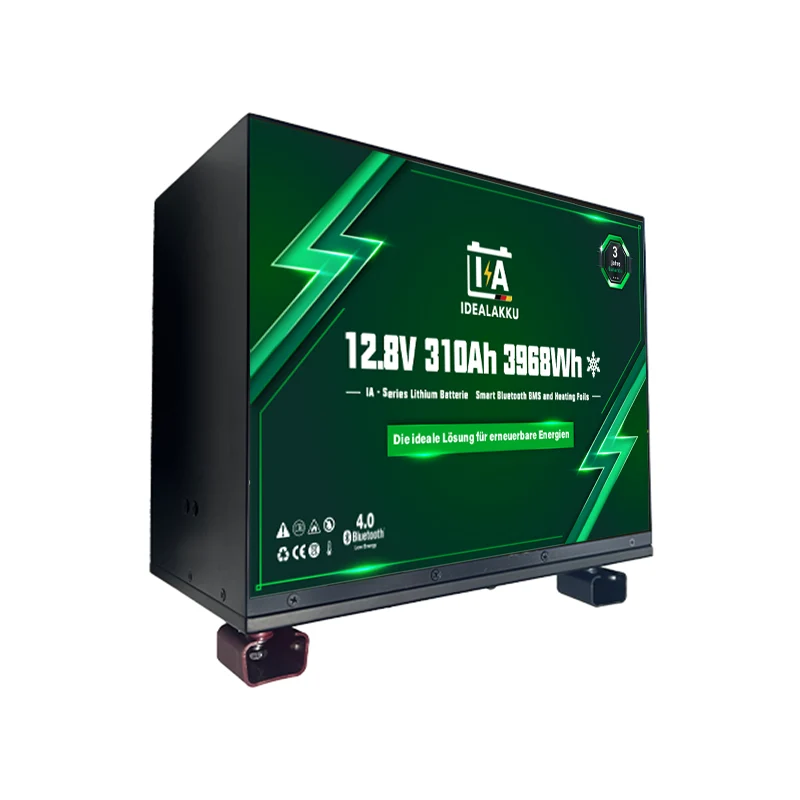 Batterie Lithium LiFePO4 12.8V 310Ah Idealakku IA-12-310H – Remplacement AGM Gel Haute Capacité