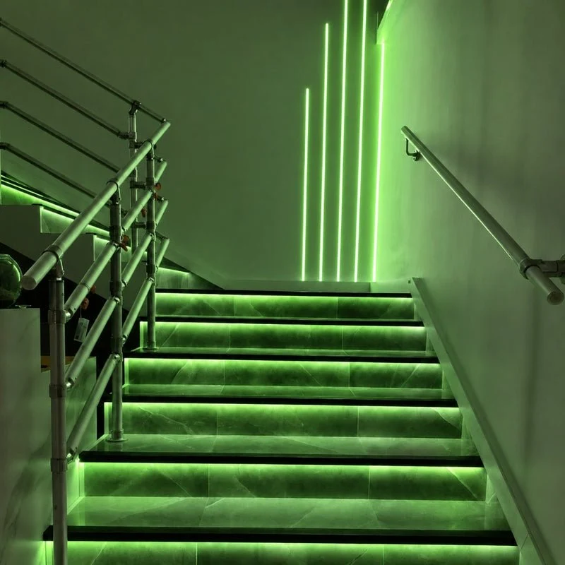 Ruban LED COB 5M 24V 8mm IP20 320LED/m - Vert