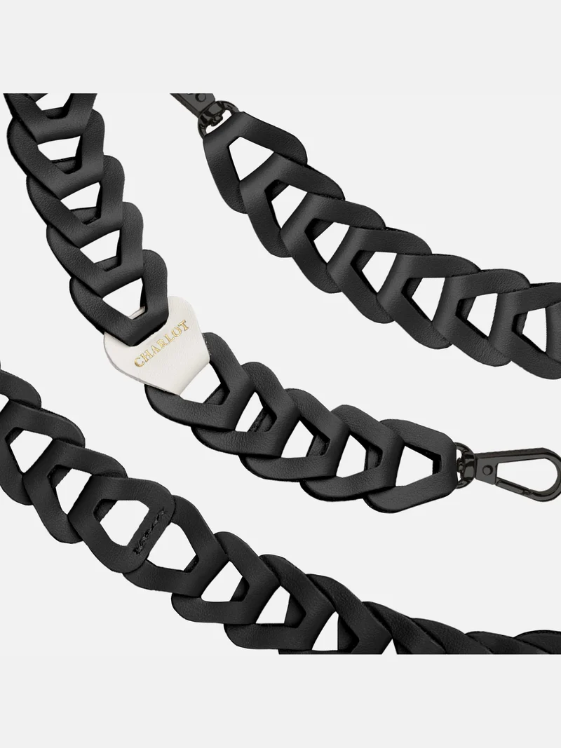 Mel Cuir Court Noir