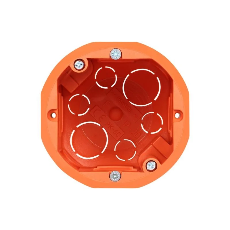 Boîte d'Encastrement pour Cloisons 60mm Profondeur - Octogone