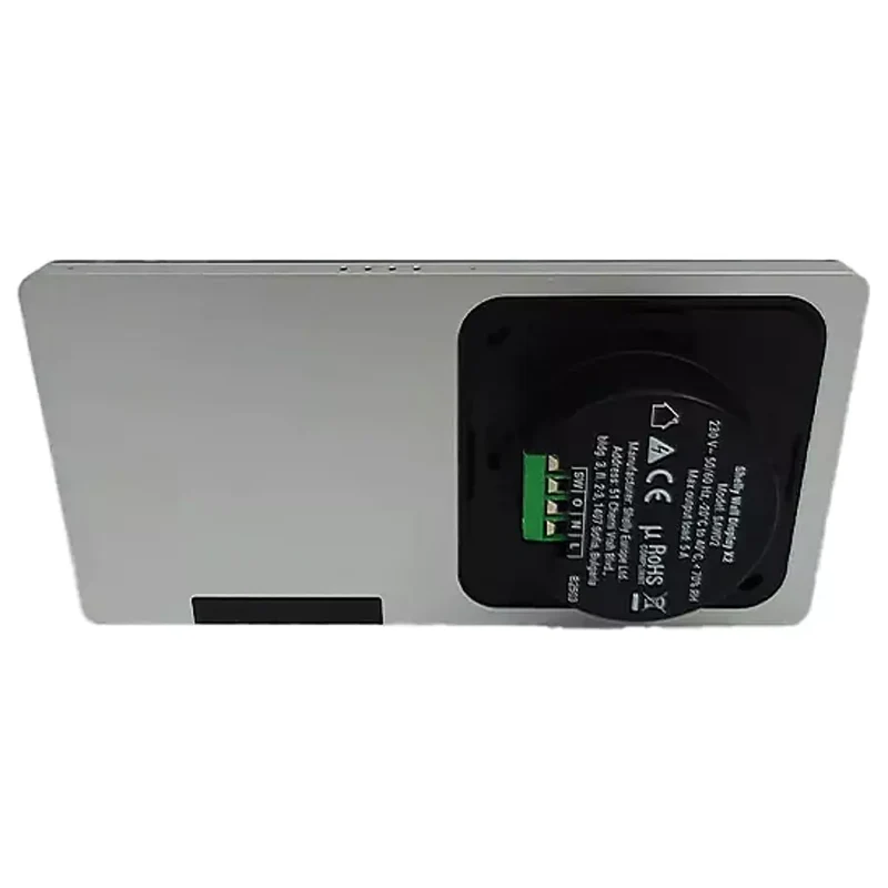Shelly Painel de Controlo Inteligente com Ecrã Tátil e Sensor Shelly BLU H&T - Shelly Wall Display X2