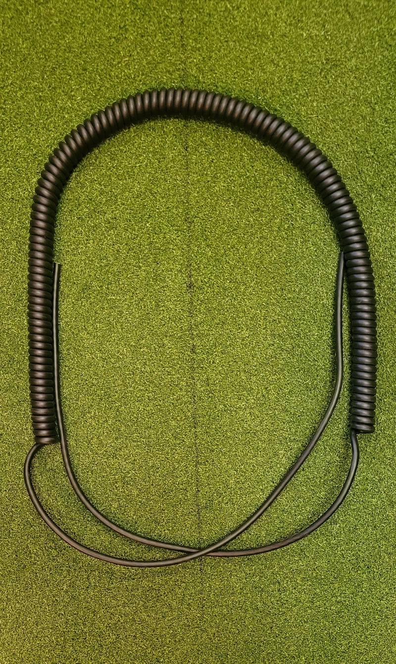 5 Core 0.5sqmm, Coiled Black PUR Data/Power Cable