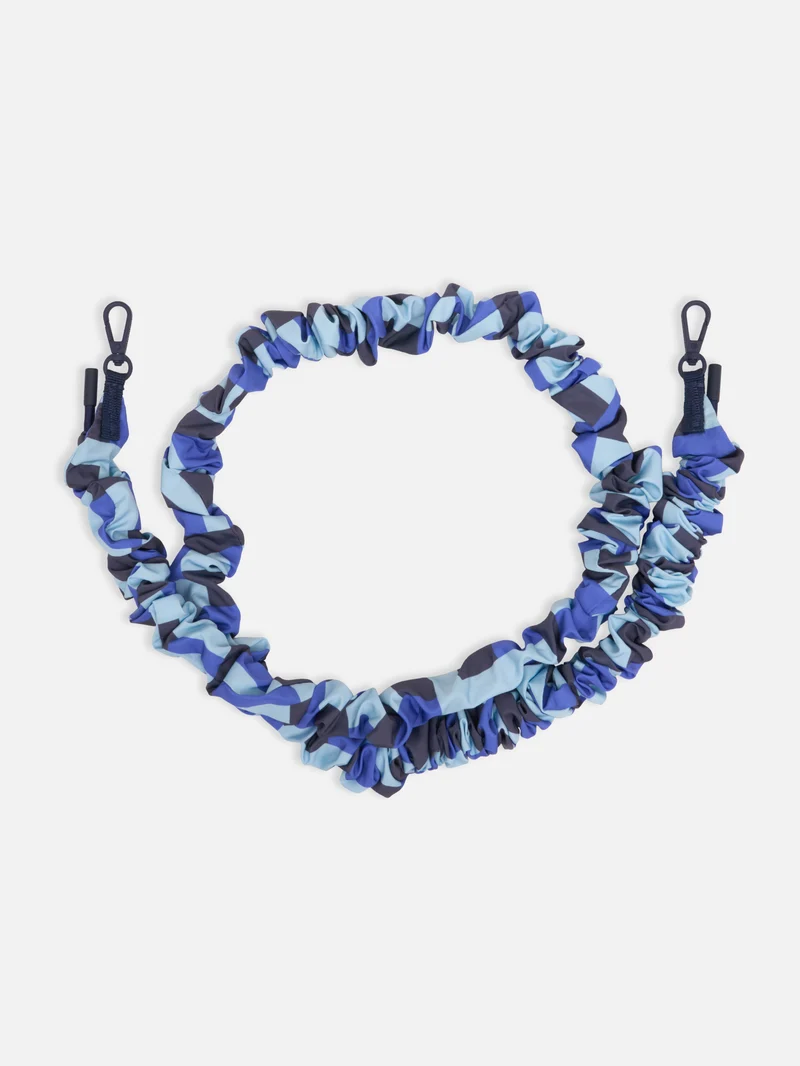 Coque + Bandoulière Scrunchie Navy Blue