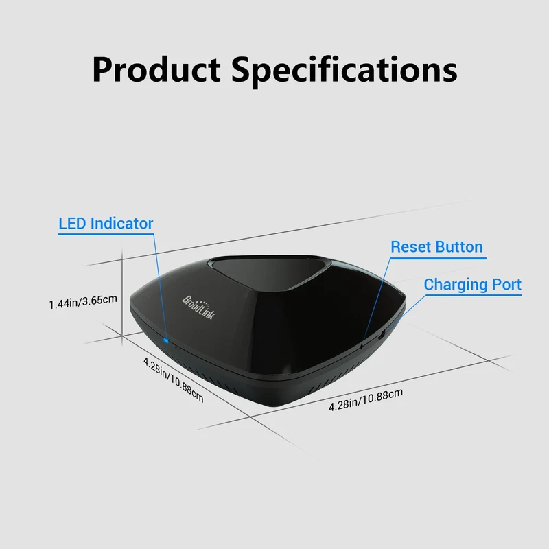 BroadLink RM MAX - Comando IR RF WiFi Matter