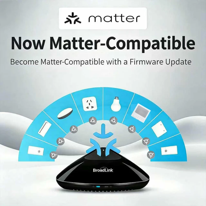 BroadLink RM MAX - Comando IR RF WiFi Matter