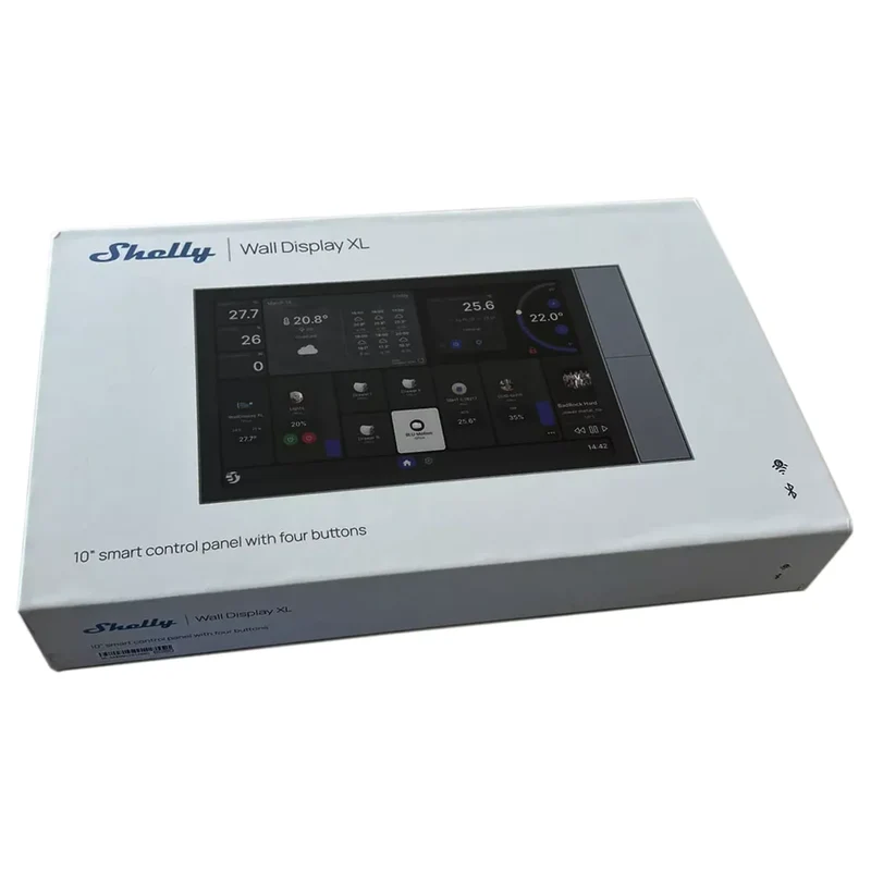 Shelly Painel de Controlo Inteligente 10,1 em Cinzento e Preto - Shelly Wall Display XL