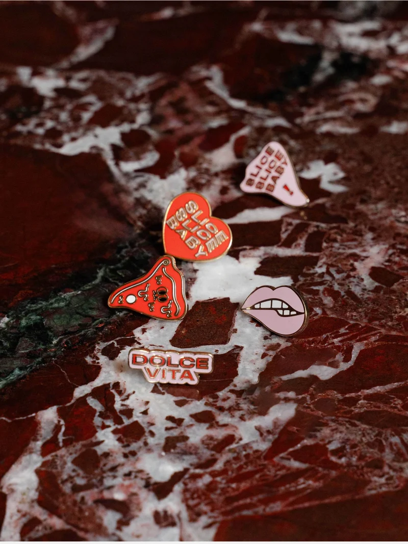 Set 5 Pin's Gruppomimo x CHARLOT