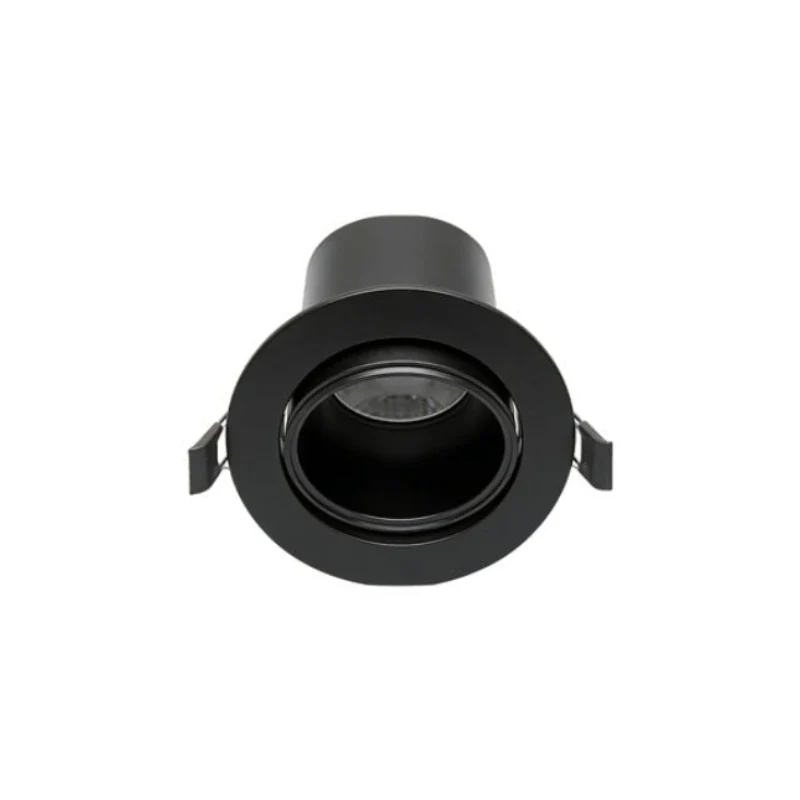 Spot Encastrable Orientable Anti-Éblouissement 8W ø105mm Dimmable CCT Noir - 3000K/4000K/5700K