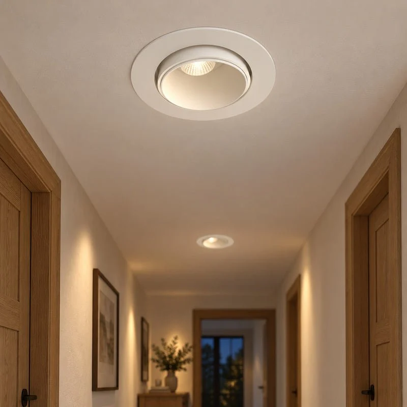 Spot Encastrable Orientable Anti-Éblouissement 8W ø105mm Dimmable CCT Blanc - 3000K/4000K/5700K