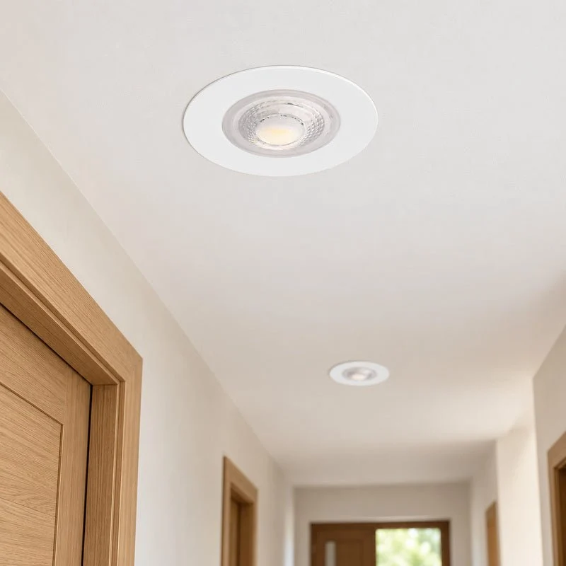 Spot Encastrable Coupe-Feu BBC 6W ø86mm Dimmable CCT IP65 Blanc - 3000K/4000K/6500K