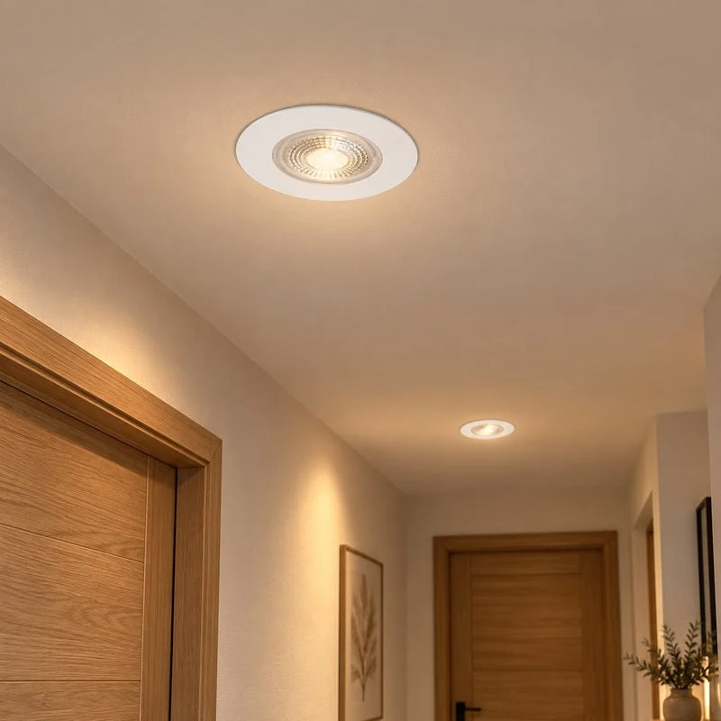 Spot Encastrable Coupe-Feu BBC 6W ø86mm Dimmable CCT IP65 Blanc - 3000K/4000K/6500K
